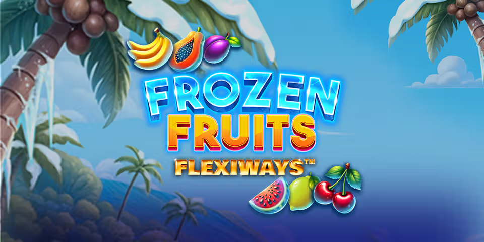 Frozen Fruits Flexiways by 18 Peaches, available for your casino platform