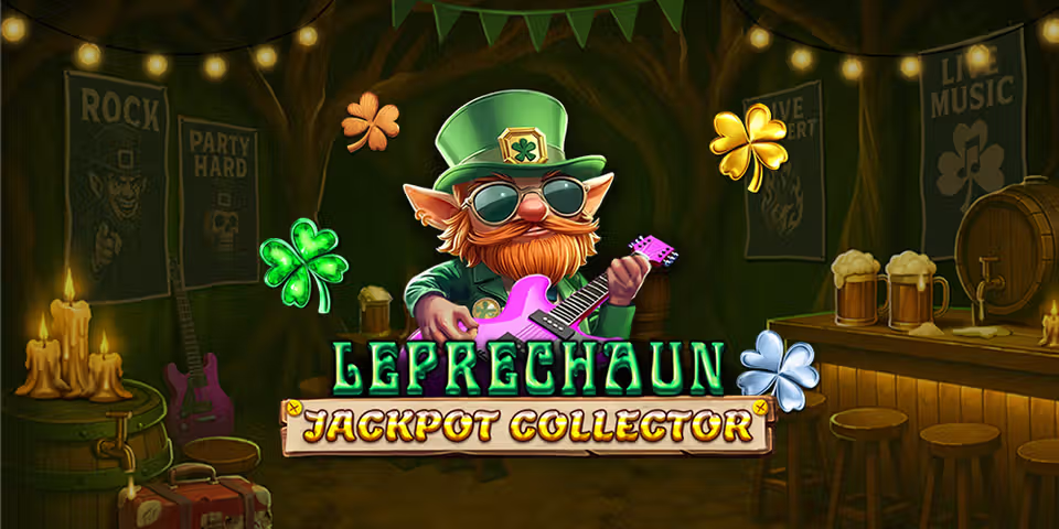 Leprechaun Jackpot Collector by 18 Peaches, available for your casino platform