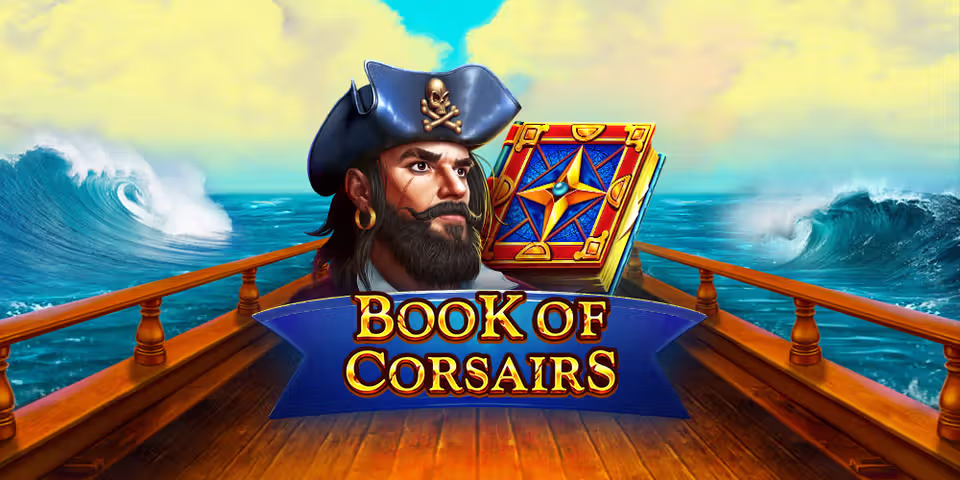 Book of Corsairs by 1Spin4Win, available for your casino platform