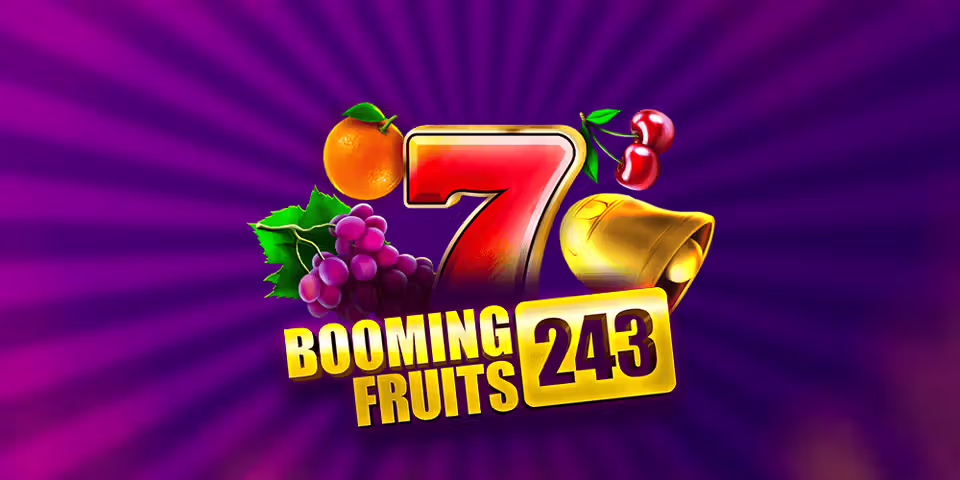 Booming Fruits 243 by 1Spin4Win, available for your casino platform