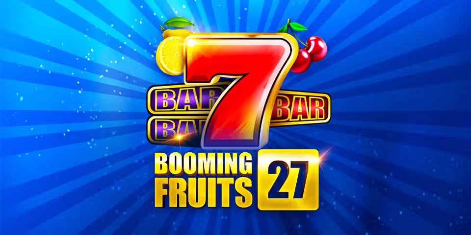 Booming Fruits 27 by 1Spin4Win, available for your casino platform