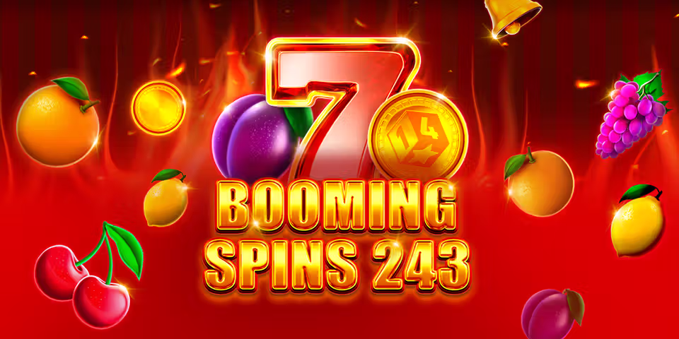 Booming Spins 243 by 1Spin4Win, available for your casino platform