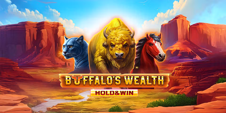 Buffalo’s Wealth Hold & Win by 1Spin4Win, available for your casino platform