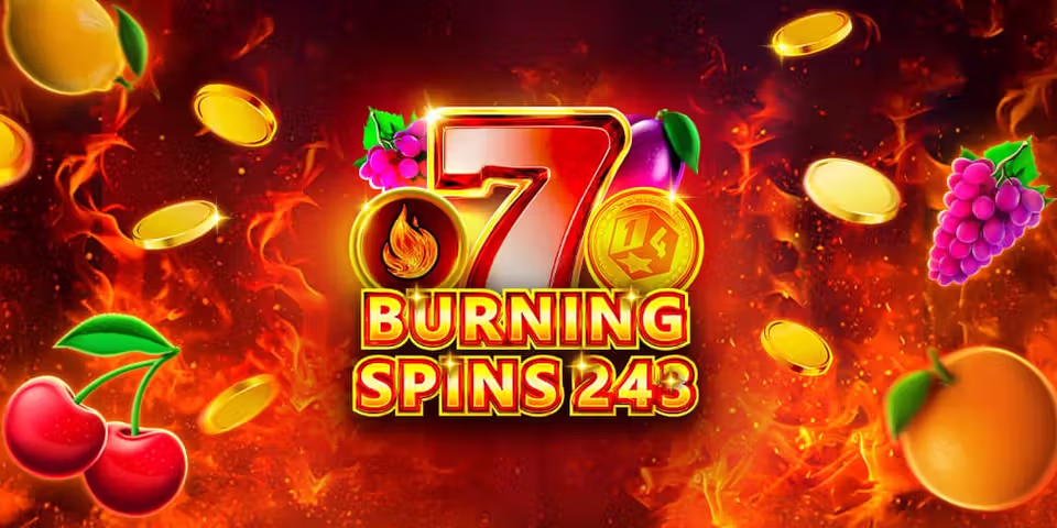 Burning Spins 243 by 1Spin4Win, available for your casino platform