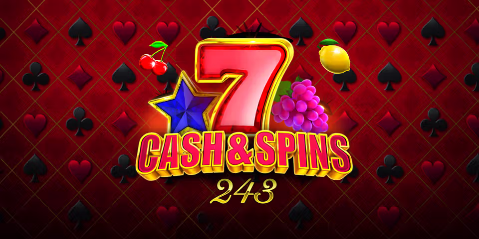 Cash&Spins 243 by 1Spin4Win, available for your casino platform