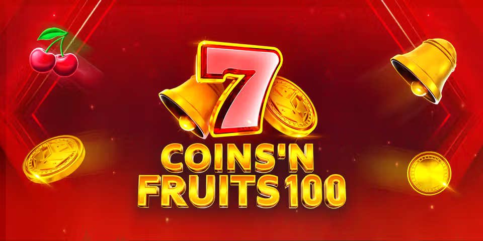 Coins'n Fruits 100 by 1Spin4Win, available for your casino platform