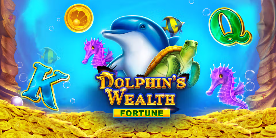Dolphin's Wealth Fortune by 1Spin4Win, available for your casino platform
