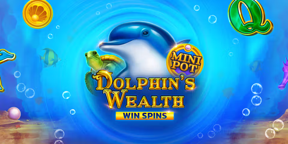 Dolphins Wealth Win Spins by 1Spin4Win, available for your casino platform