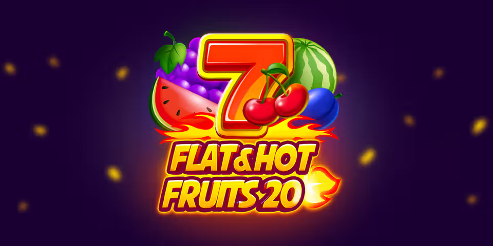 Flat&Hot Fruits 20 by 1Spin4Win, available for your casino platform