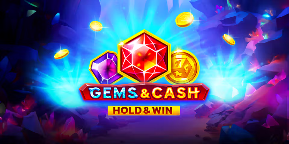 Gems And Cash Hold And Win by 1Spin4Win, available for your casino platform