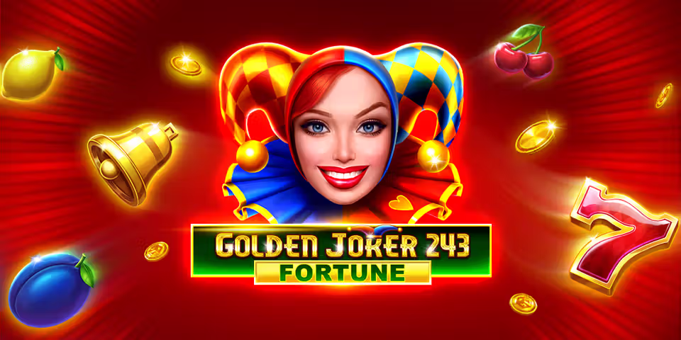 Golden Joker 243 Fortune by 1Spin4Win, available for your casino platform