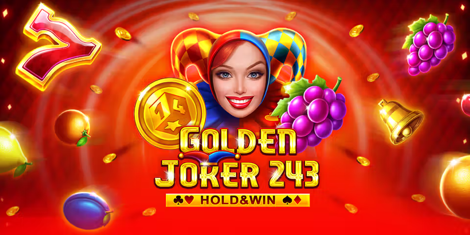 Golden Joker 243 Hold & Win by 1Spin4Win, available for your casino platform