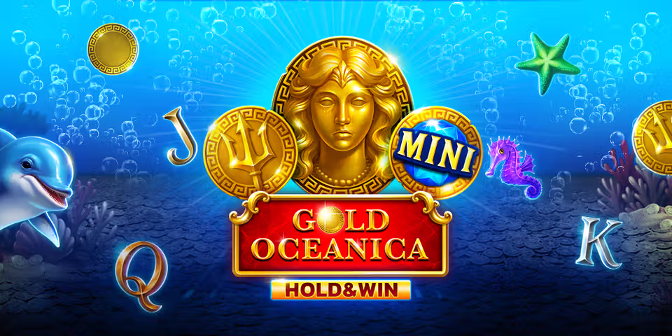 Gold Oceanica Hold And Win by 1Spin4Win, available for your casino platform