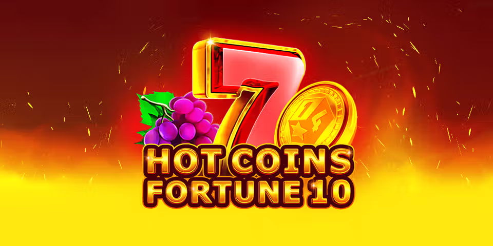 Hot Coins Fortune 10 by 1Spin4Win, available to add to your casino platform