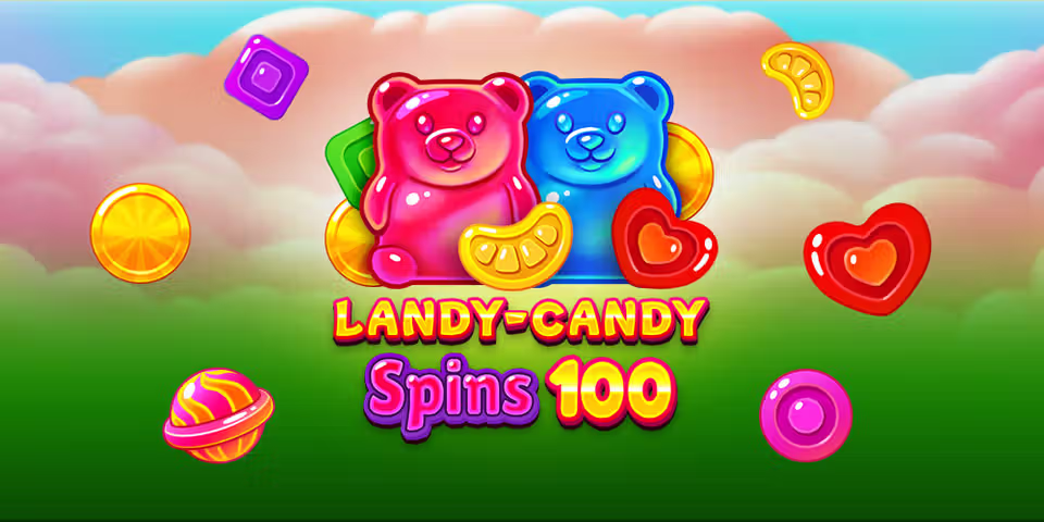 Landy-Candy Spins 100 by 1Spin4Win, available to add to your casino platform