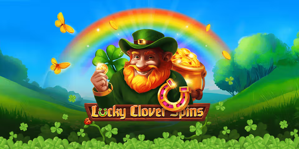 Lucky Clover Spins by 1Spin4Win, available for your casino platform