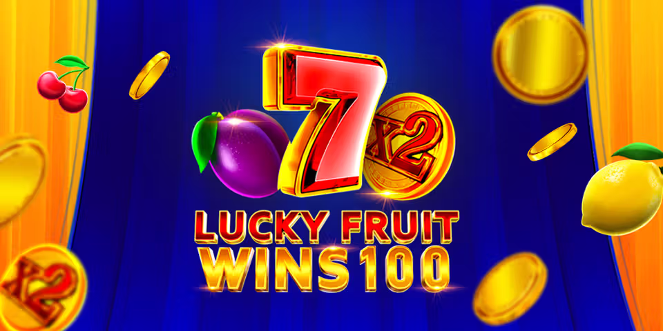 Lucky Fruit Wins 100 by 1Spin4Win, available for your casino platform