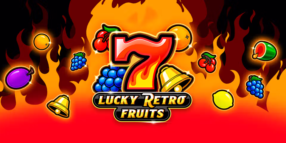 Lucky Retro Fruits by 1Spin4Win, available for your casino platform