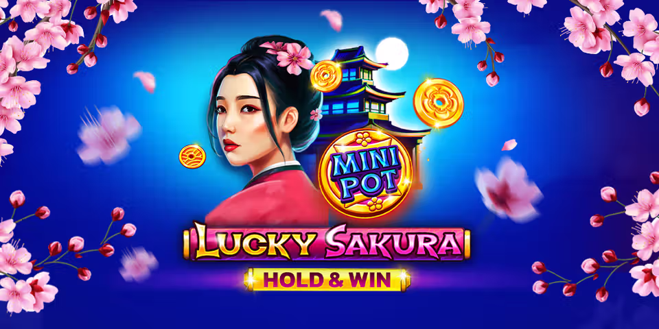 Lucky Sakura Hold And Win by 1Spin4Win, available for your casino platform