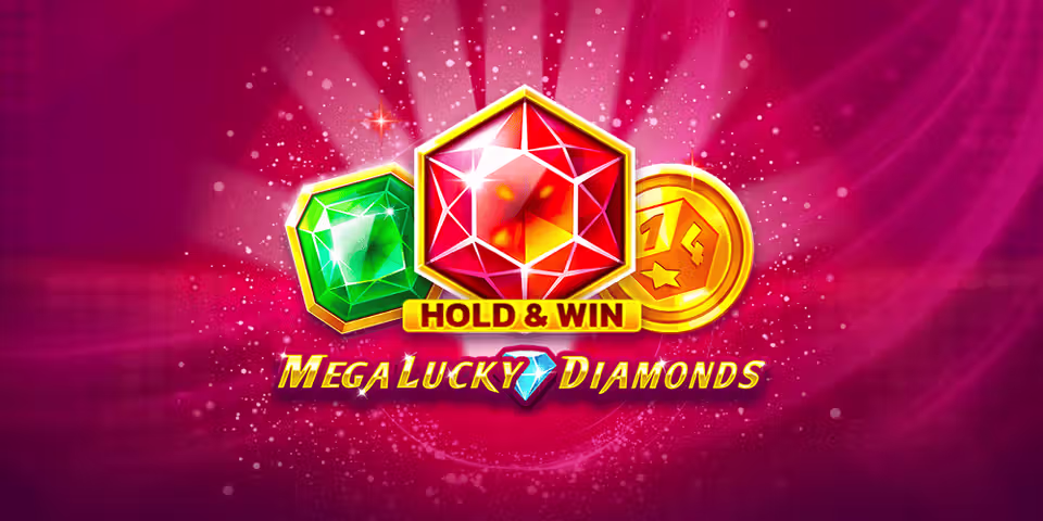 Mega Lucky Diamonds Hold And Win by 1Spin4Win, available for your casino platform