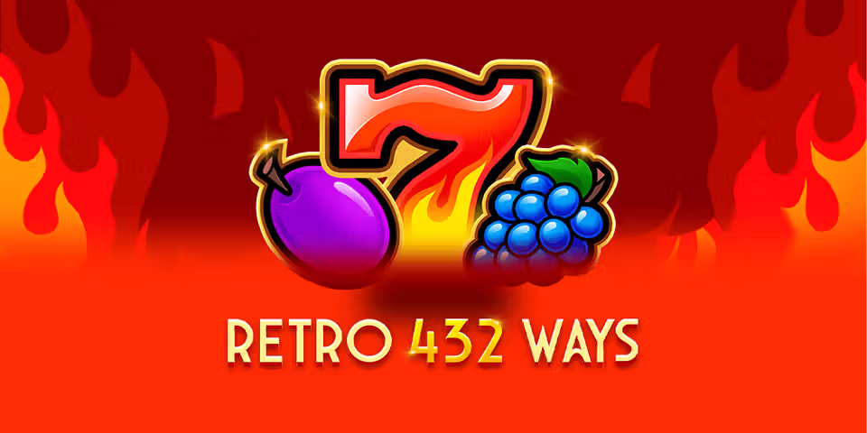 Retro 432 Ways by 1Spin4Win, available for your casino platform