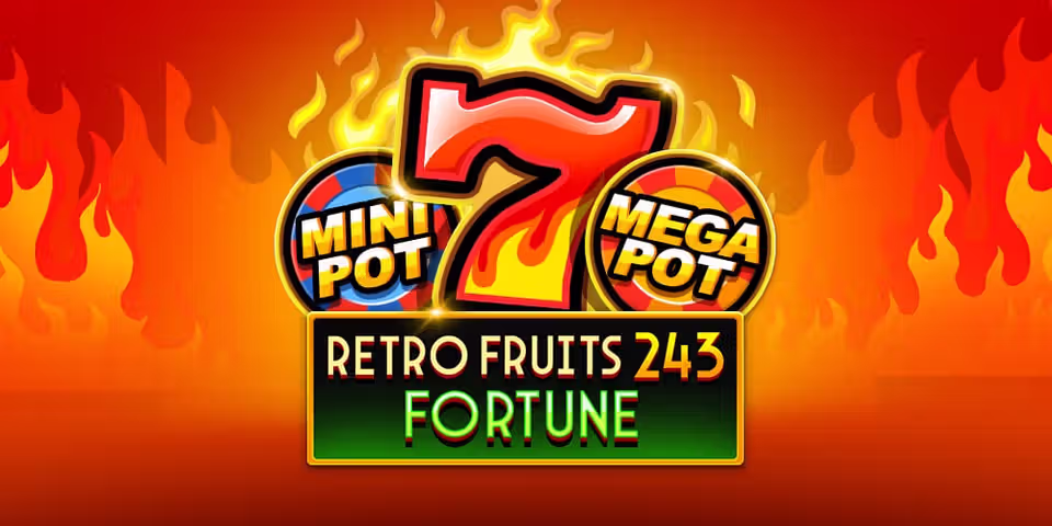 Retro Fruits 243 Fortune by 1Spin4Win, available for your casino platform