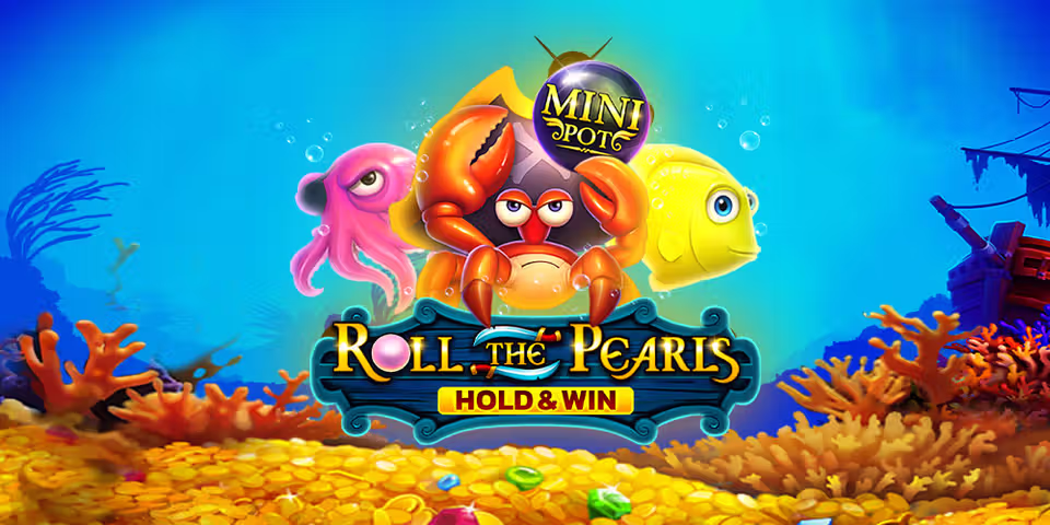 Roll The Pearls Hold And Win by 1Spin4Win, available for your casino platform