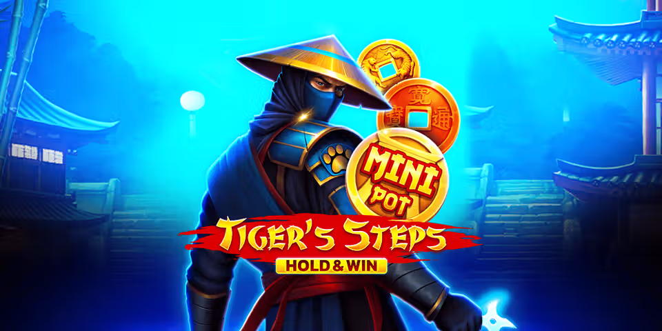 Tiger's Steps Hold And Win by 1Spin4Win, available for your casino platform