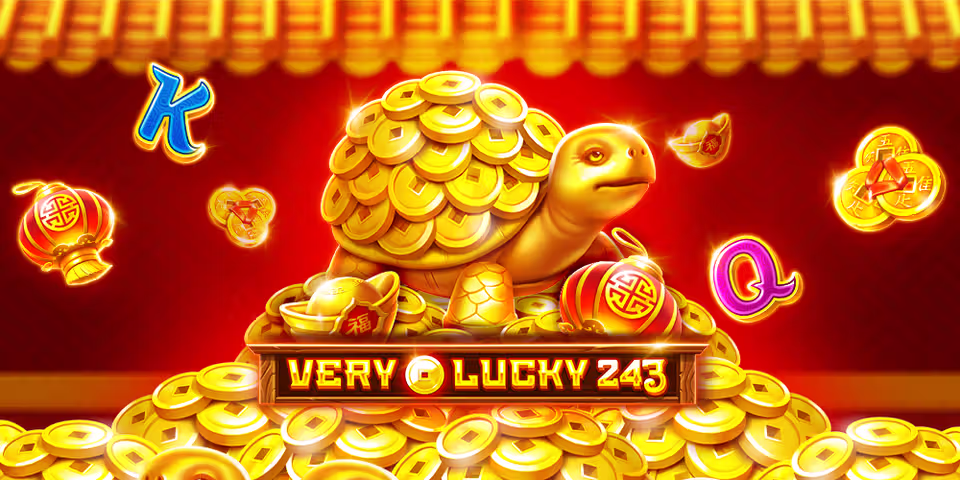 Very Lucky 243 by 1Spin4Win, available for your casino platform
