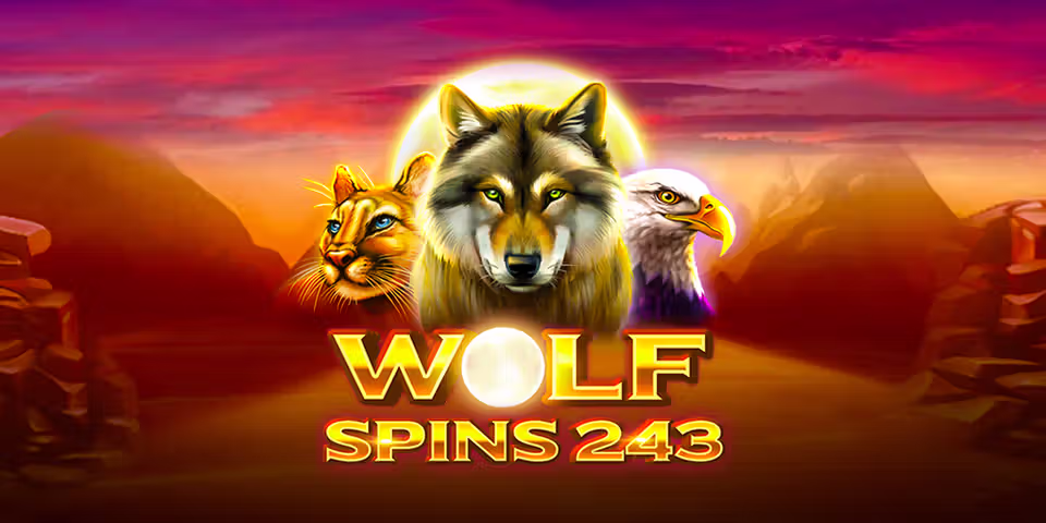 Wolf Spins 243 by 1Spin4Win, available for your casino platform
