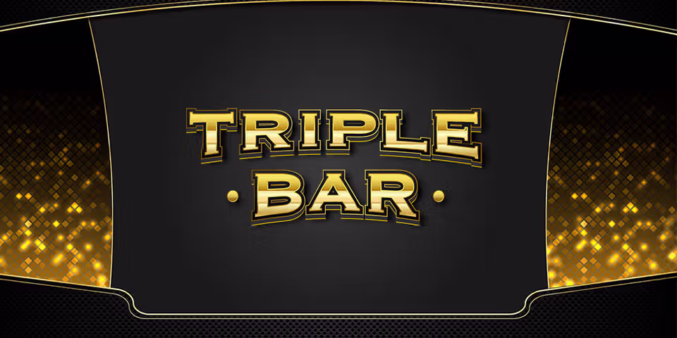 Triple Bar by 1x2 Gaming, available for your casino platform