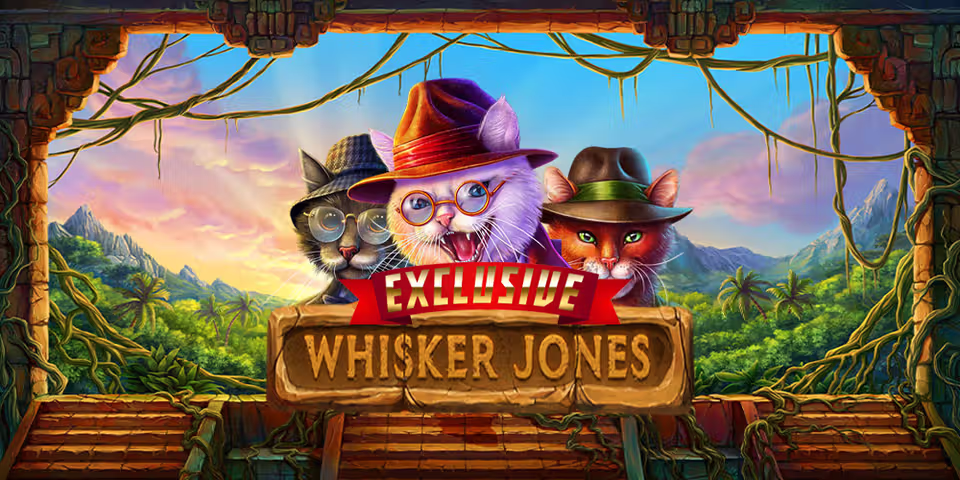 Whisker Jones by 1x2 Gaming, available to add to your casino platform