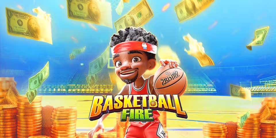 Basketball Fire by 77 Gaming, available for your casino platform