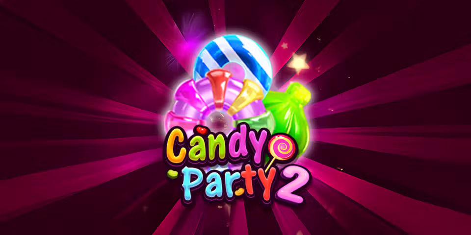 Candy Party 2 by 77 Gaming, available for your casino platform
