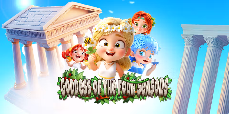 Goddess of the Four Seasons by 77 Gaming, available for your casino platform
