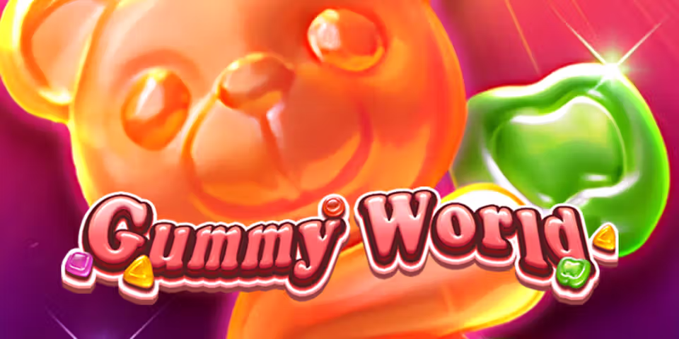 Gummy World by 77 Gaming, available for your casino platform