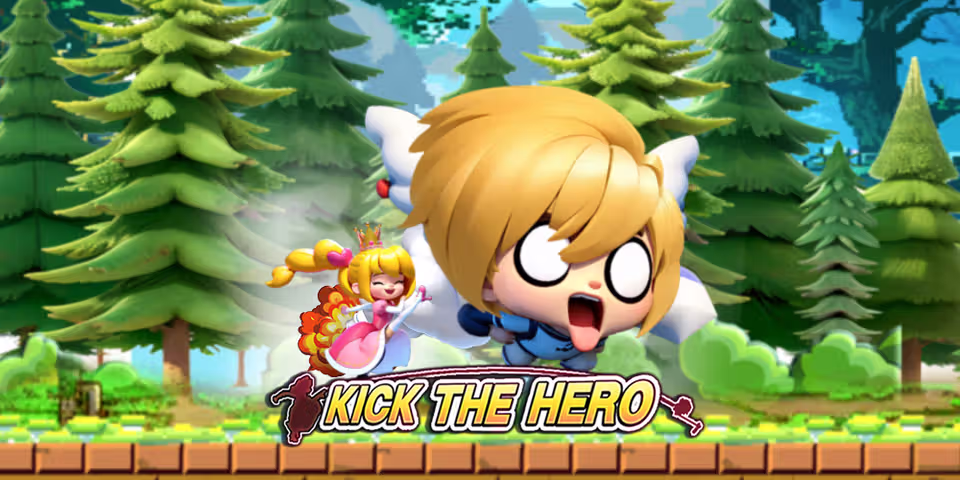 Kick the Hero by 77 Gaming, available for your casino platform