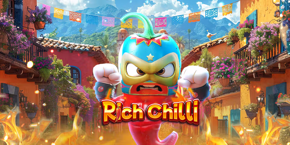 Rich Chilli by 77 Gaming, available for your casino platform