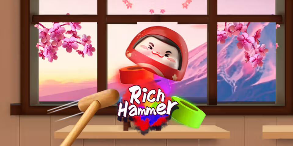 Rich Hammer by 77 Gaming, available for your casino platform