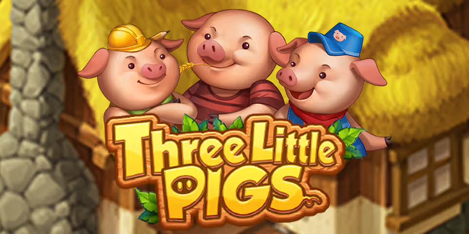 Three Little Pigs by 77 Gaming, available for your casino platform