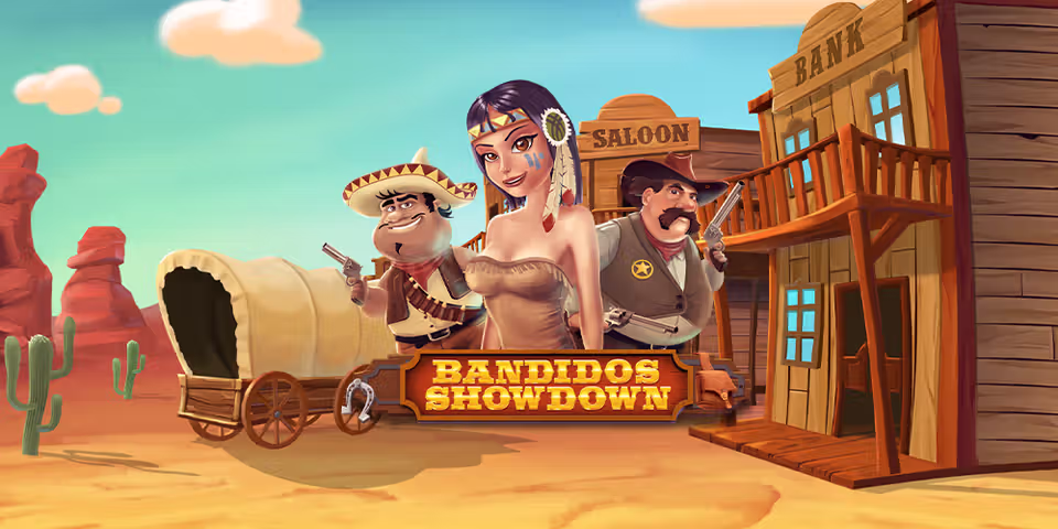 Bandidos Showdown by 7Mojos Casino, available for your casino platform