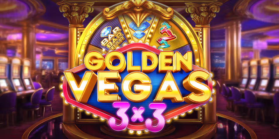 Golden Vegas 3x3 by 7Mojos Casino, available for your casino platform