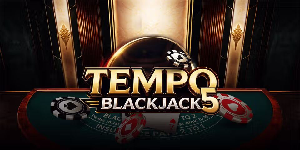 Tempo Blackjack 5 by 7Mojos Casino, available for your casino platform