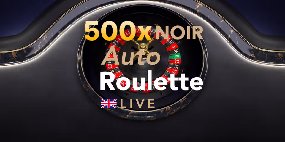 500x Auto Roulette Noir by 7Mojos Live, available for your casino platform