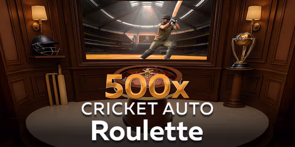 500x Cricket Auto Roulette by 7Mojos Live, available for your casino platform