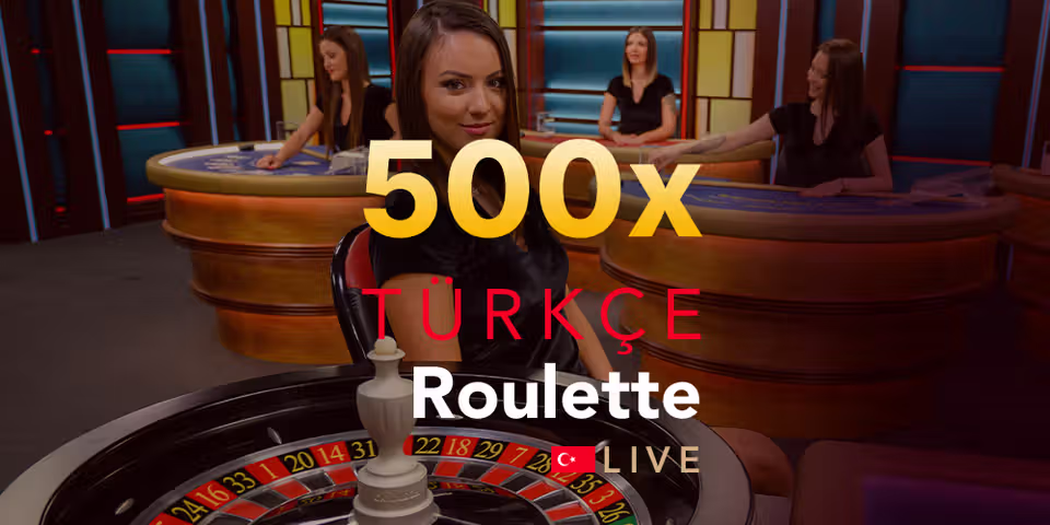 500x Turkish Roulette by 7Mojos Live, available for your casino platform