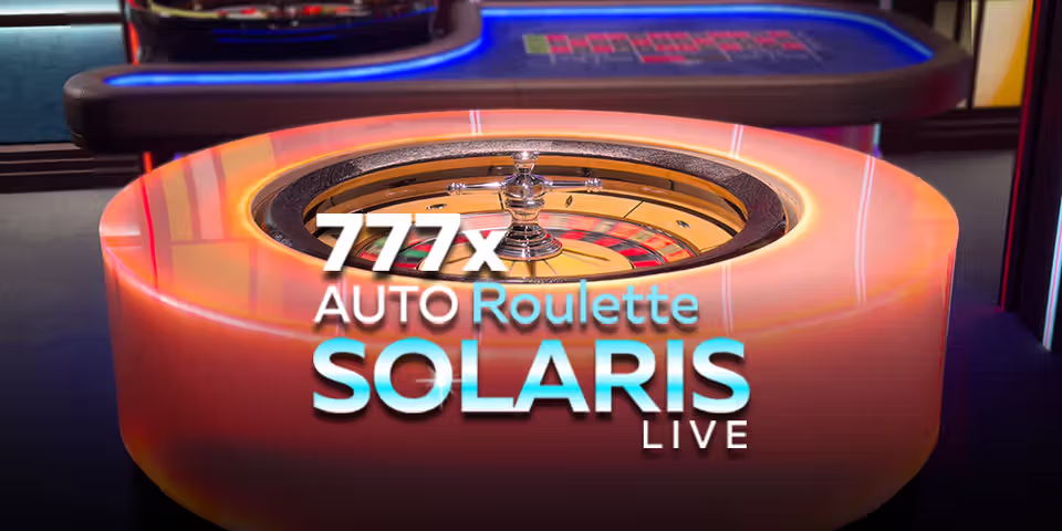 777x Auto Roulette Solaris by 7Mojos Live, available for your casino platform