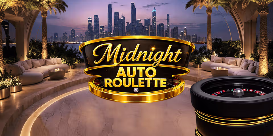 Midnight Auto Roulette by 7Mojos Live, available for your casino platform