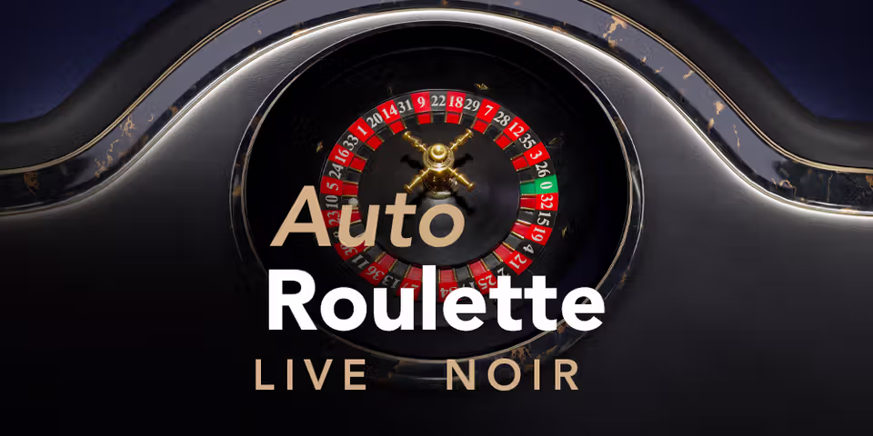 Auto Roulette Noir by 7Mojos Live, available for your casino platform