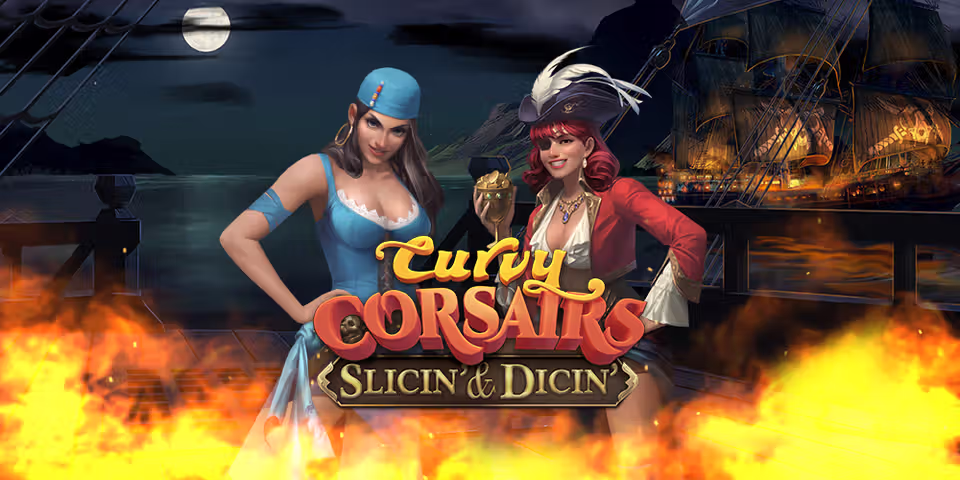 Curvy Corsairs Slicin’ & Dicin’ Casual by Air Dice, available for your casino platform